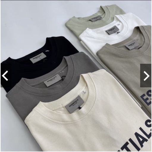 Áo thun tay lỡ Essentials in cao su , áo thun nam nữ tay lỡ. | BigBuy360 - bigbuy360.vn