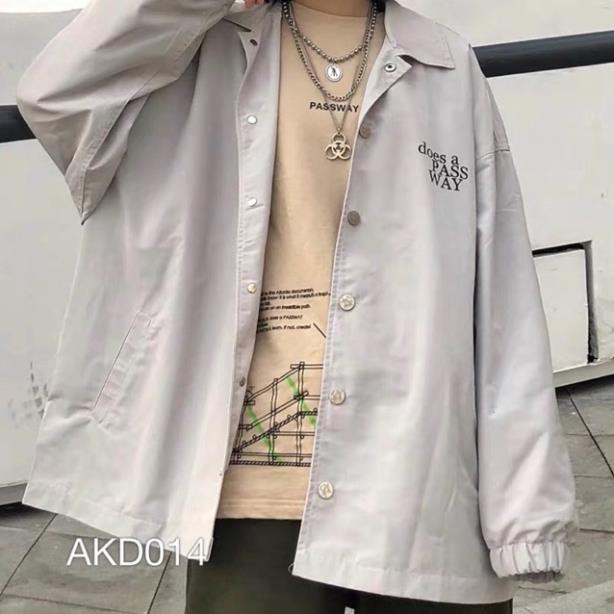 [Siêu Hot]  AKD014 - ÁO KHOÁC DÙ IN CHỮ DOES | BigBuy360 - bigbuy360.vn