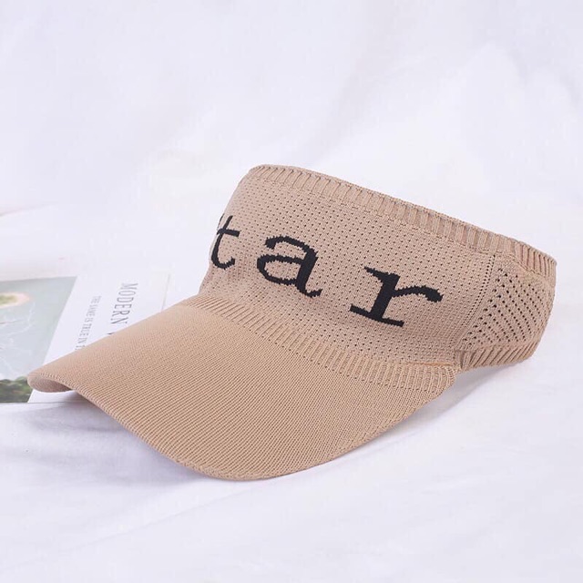 Mũ len lưỡi trai in chữ SPORT