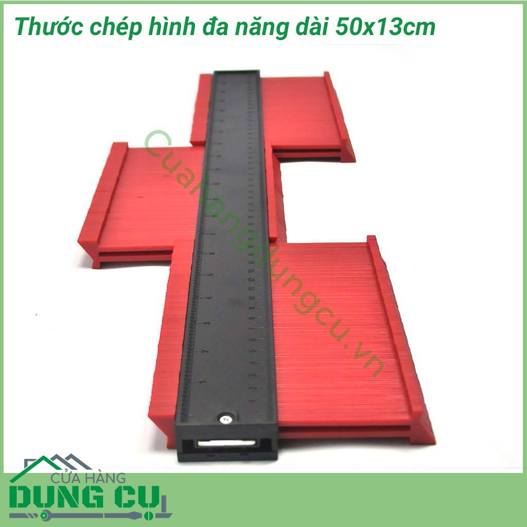 Thước sao chép hình dạng đa năng 250mm-500mm