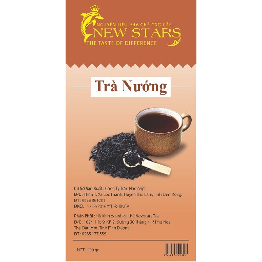 Hồng trà nướng New Stars