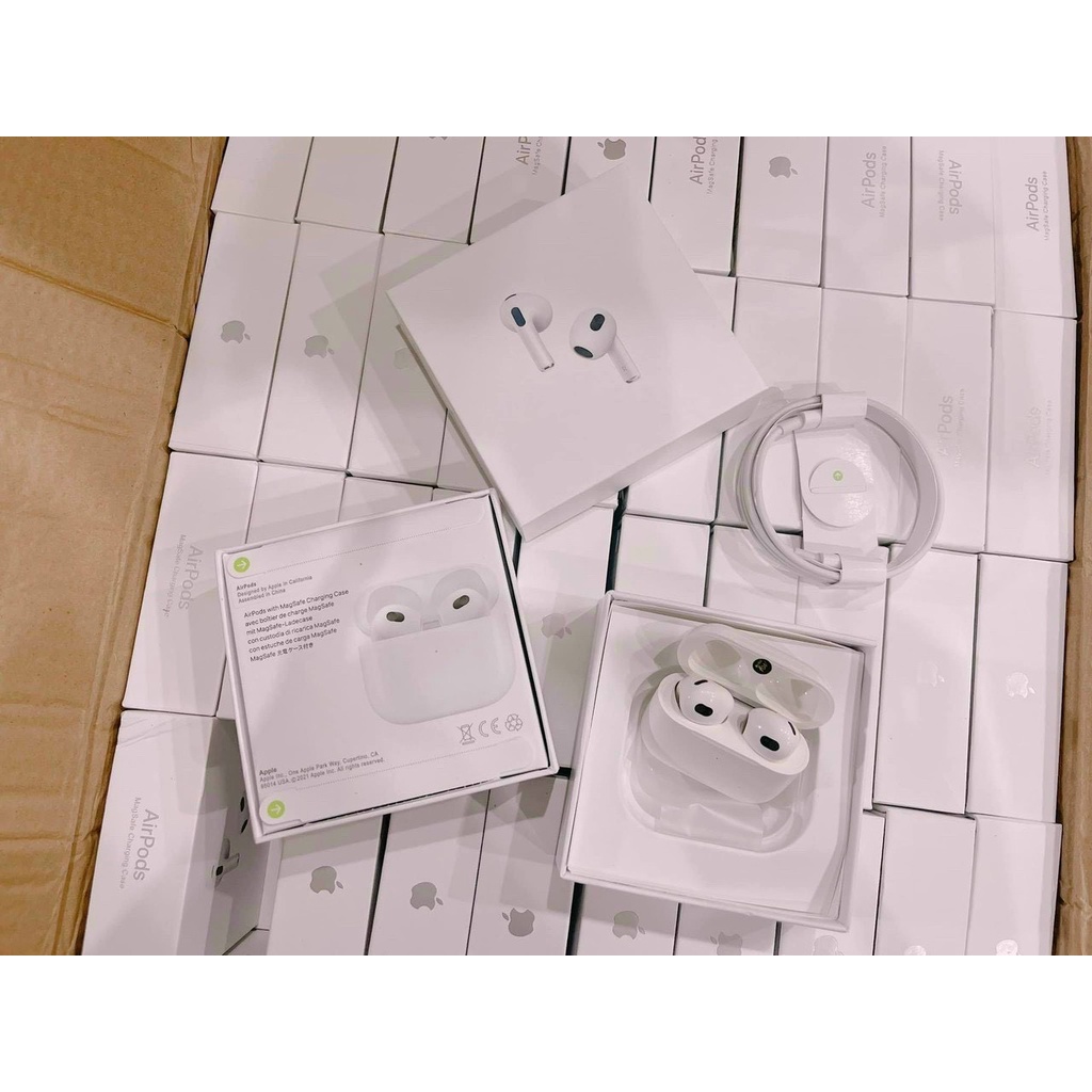 Tai Nghe Bluetooth Air Pod 3 Đổi Tên Định Vị Cảm Biến