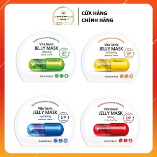 [CHÍNH HÃNG] Mặt Nạ Giấy Viên Thuốc BNBG BANOBAGI Wrinkle Improvement Brightening Vita Genic Jelly Mask