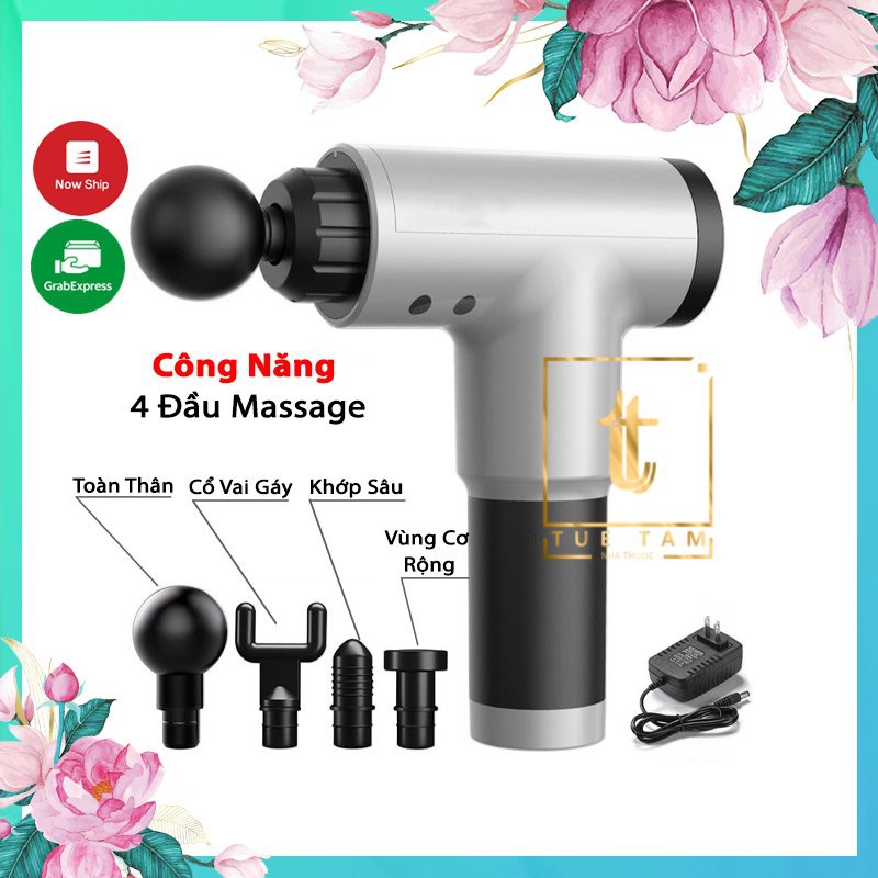 Máy Mát Xa Mini Cầm Tay, Súng Massage Cơ - Nỗi Đau Không Còn Là Vấn Đề