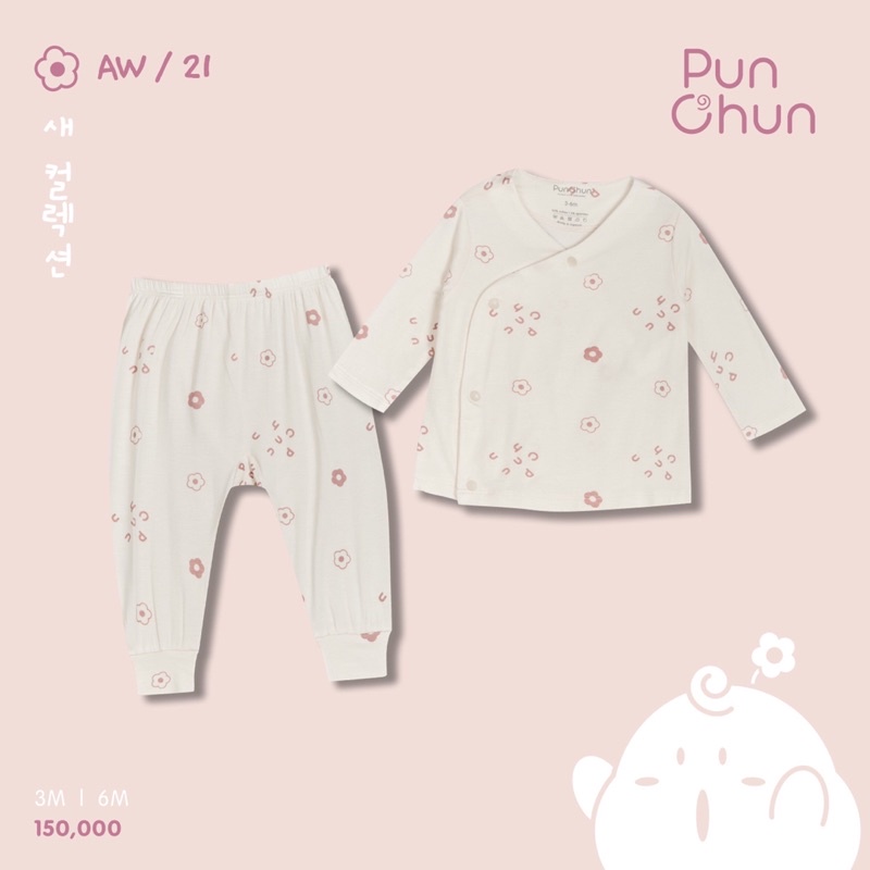 Punchun - Bộ dài cúc chéo punchun K1BS1021