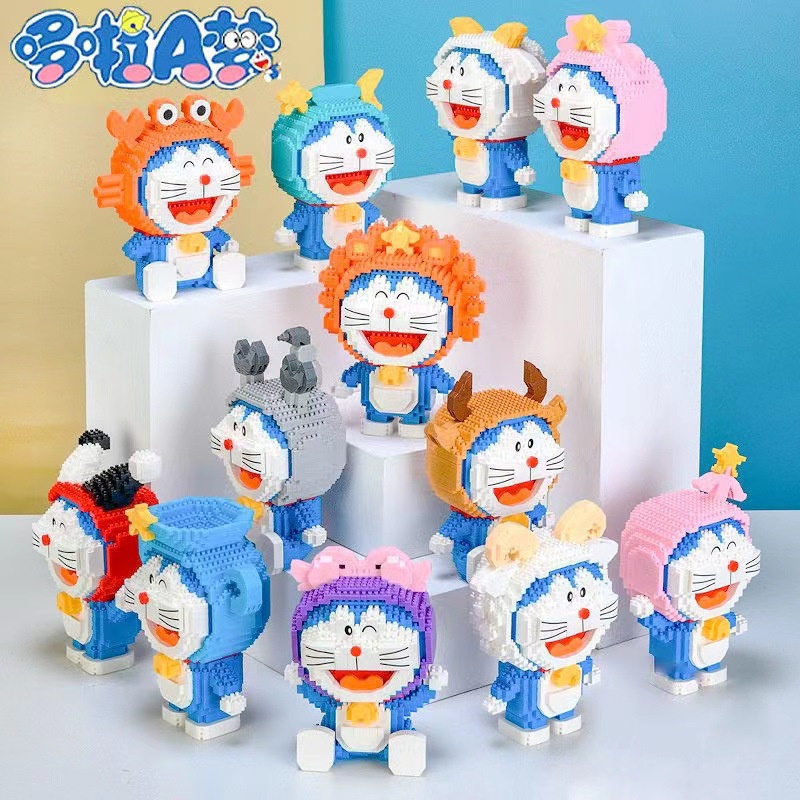 Đồ Chơi Lắp Ráp Mô Hình Nhân Vật Doraemon