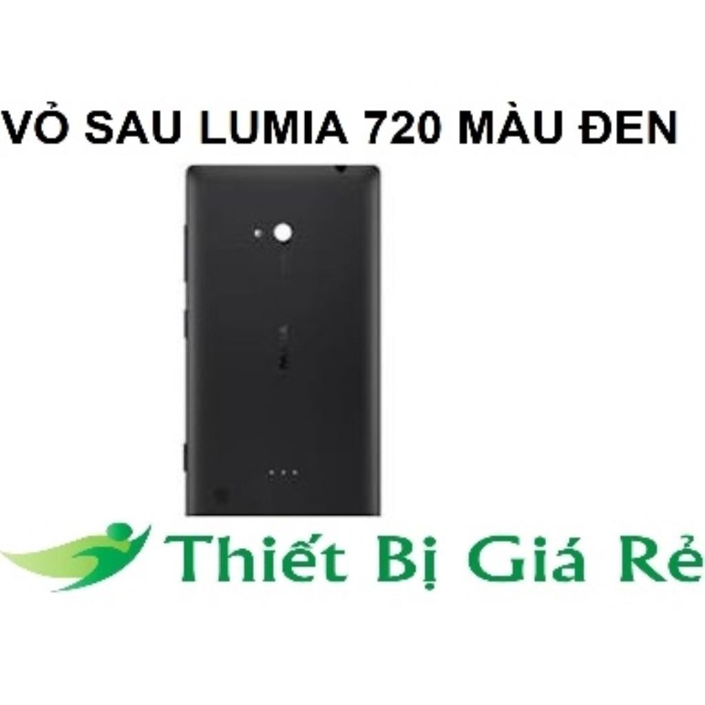 VỎ SAU LUMIA 720 MÀU ĐEN