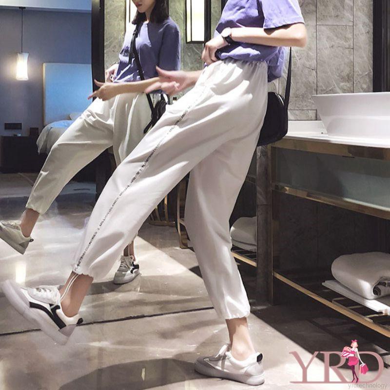 Quần thể thao nữ lưng thun co dãn | BigBuy360 - bigbuy360.vn