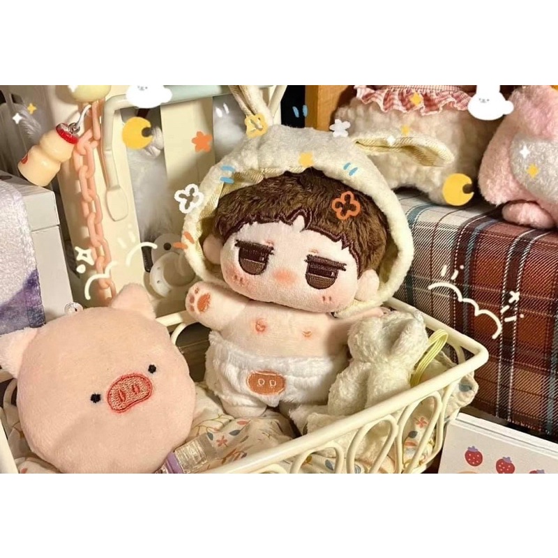 Búp bê doll 10cm Toả BJYX Wang Yibo Vương Nhất Bác Xiao Zhan