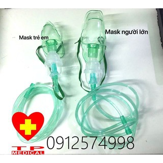Bộ Mask Xông Khí Dung Trẻ Em Và Người Lớn Dành Cho Máy Xông