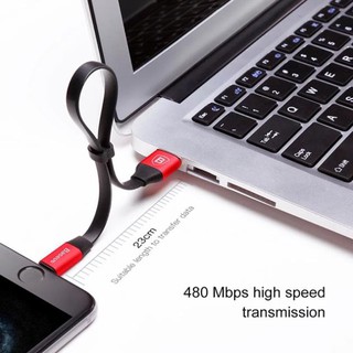 Cáp sạc ngắn 2 trong 1 Baseus lightning/ Micro USB