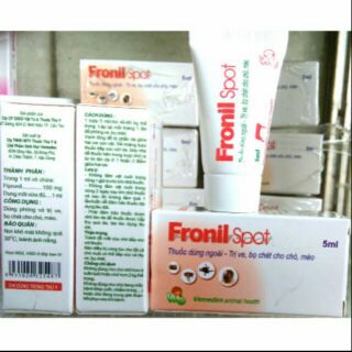 Nhỏ gáy trị ve, bọ chét chó