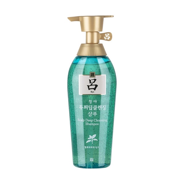 Dầu gội sạch sâu da đầu Ryo(Giảm gàu)500ml-Ryo Scalp deep cleansing shampoo 500ml