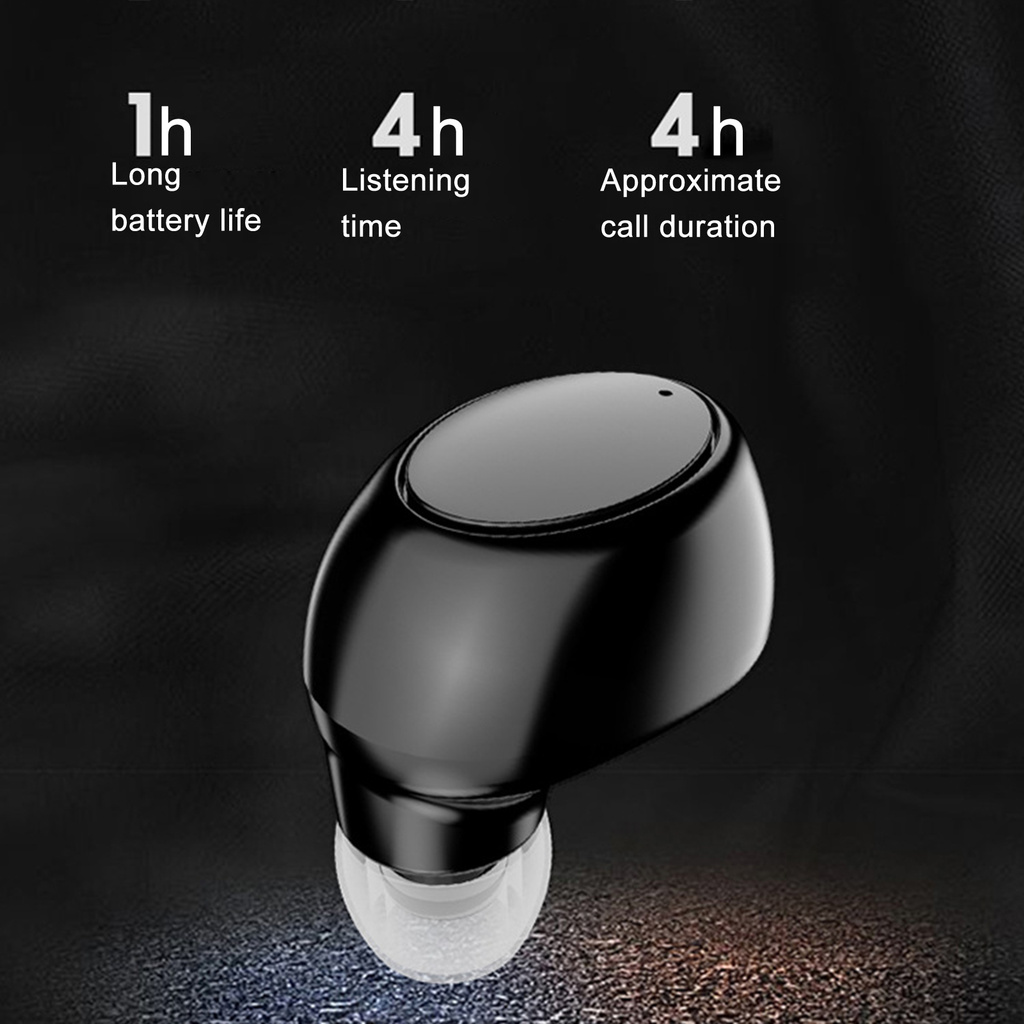 Tai Nghe Nhét Tai Không Dây Bluetooth 5.0 X6 Chống Nước Cho Điện Thoại