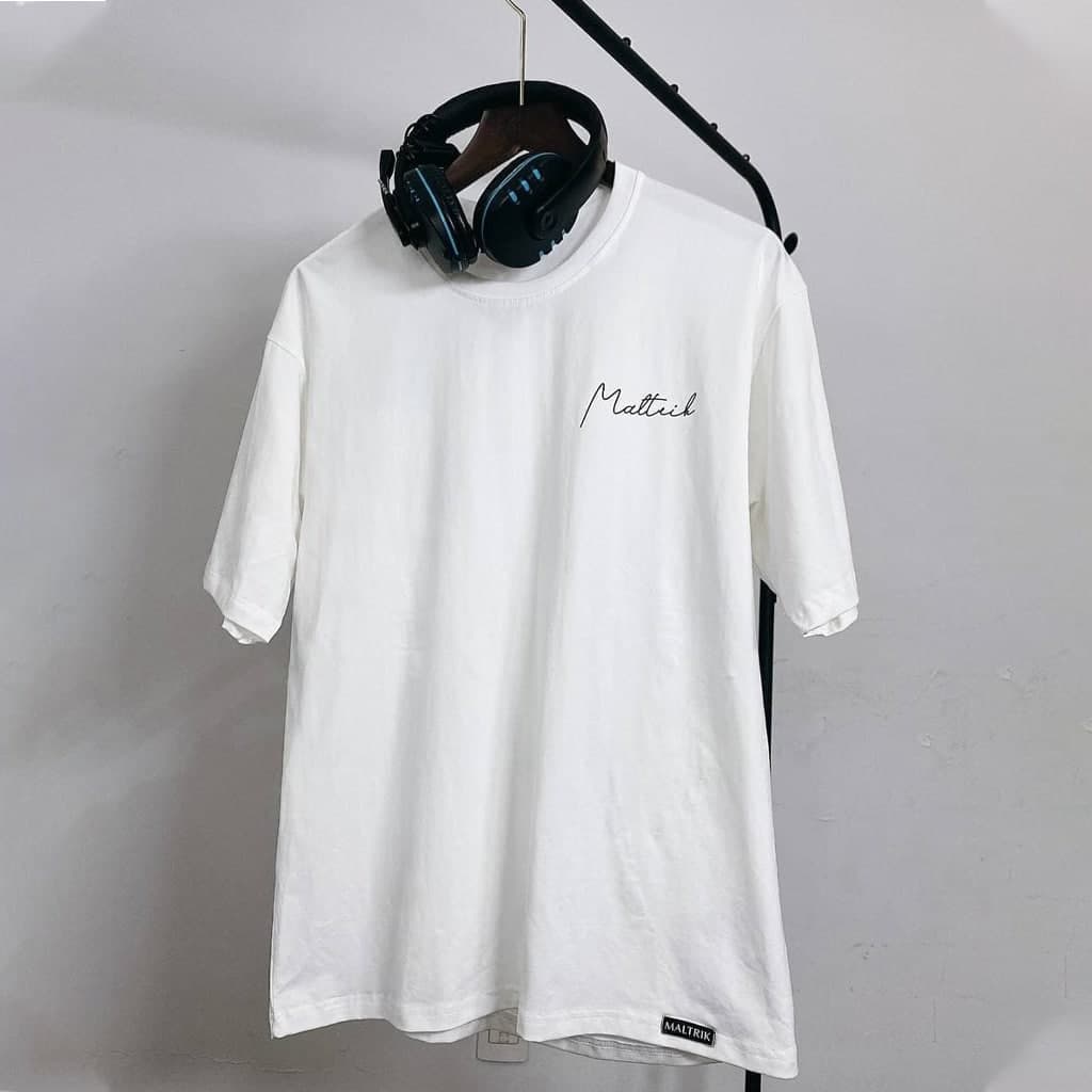 Áo phông Bigsize nam nữ tay lỡ unisex áo thun basic chất cotton thoáng mát mềm mịn MALTRIK