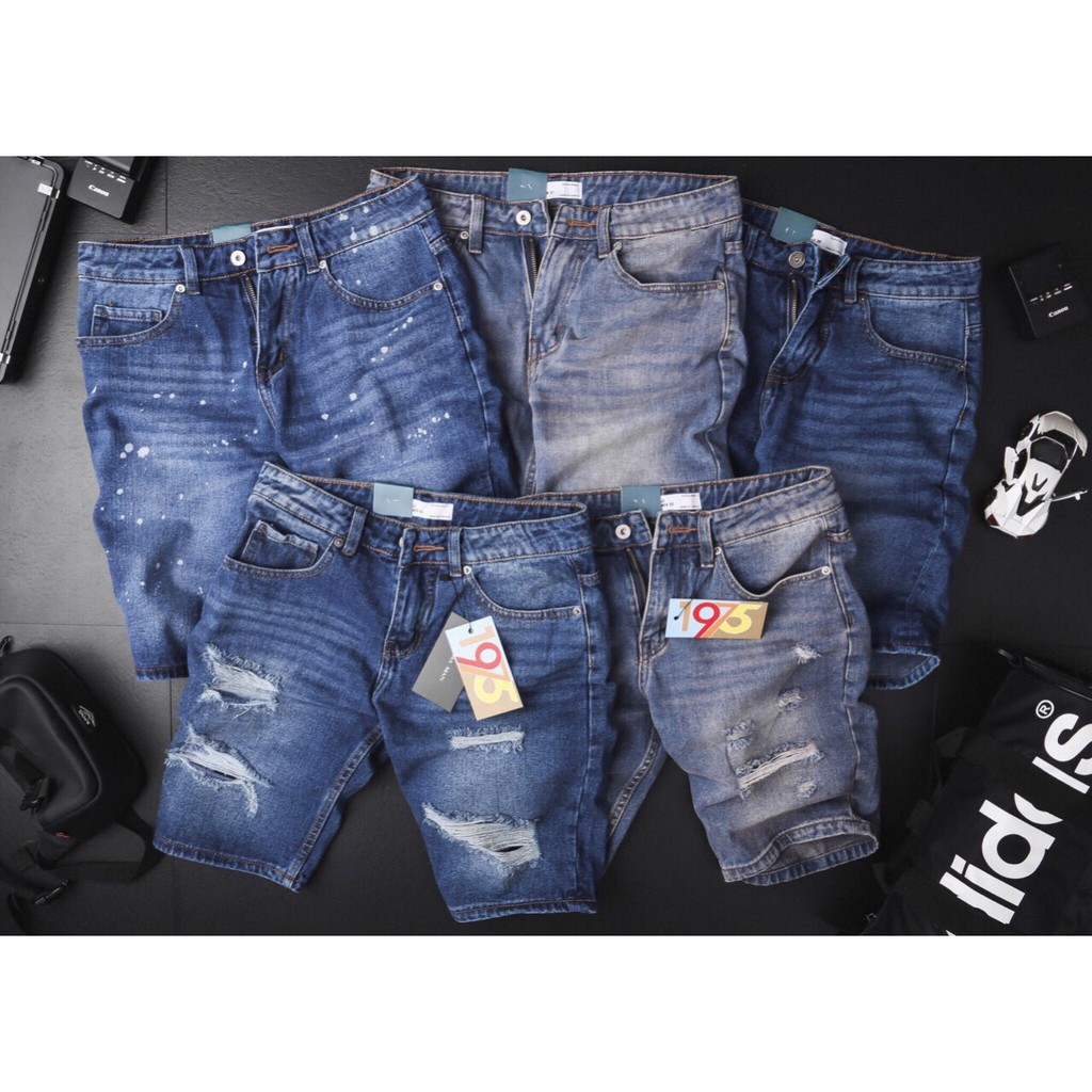 Quần short jean nam ZR Man, hàng xuất cao cấp.