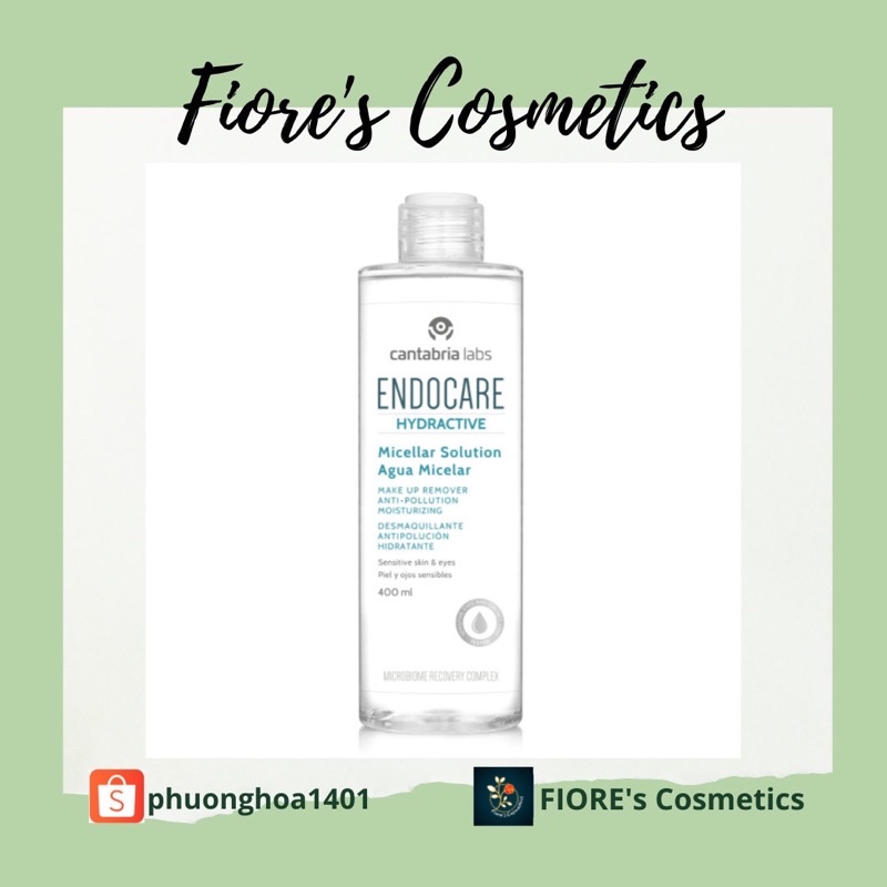 Nước tẩy trang Endocare Micellar Solution Agua Micelar