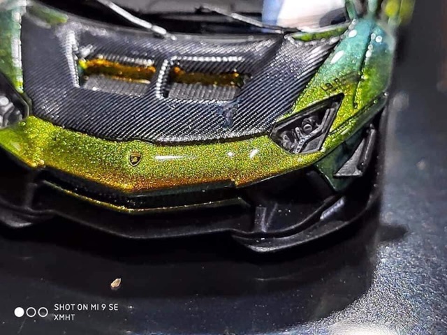 Xe Mô Hình ⚜️Lamborghini LB Performance Aventador 2.0 ⚜️ 1:64 JEC Biến Màu