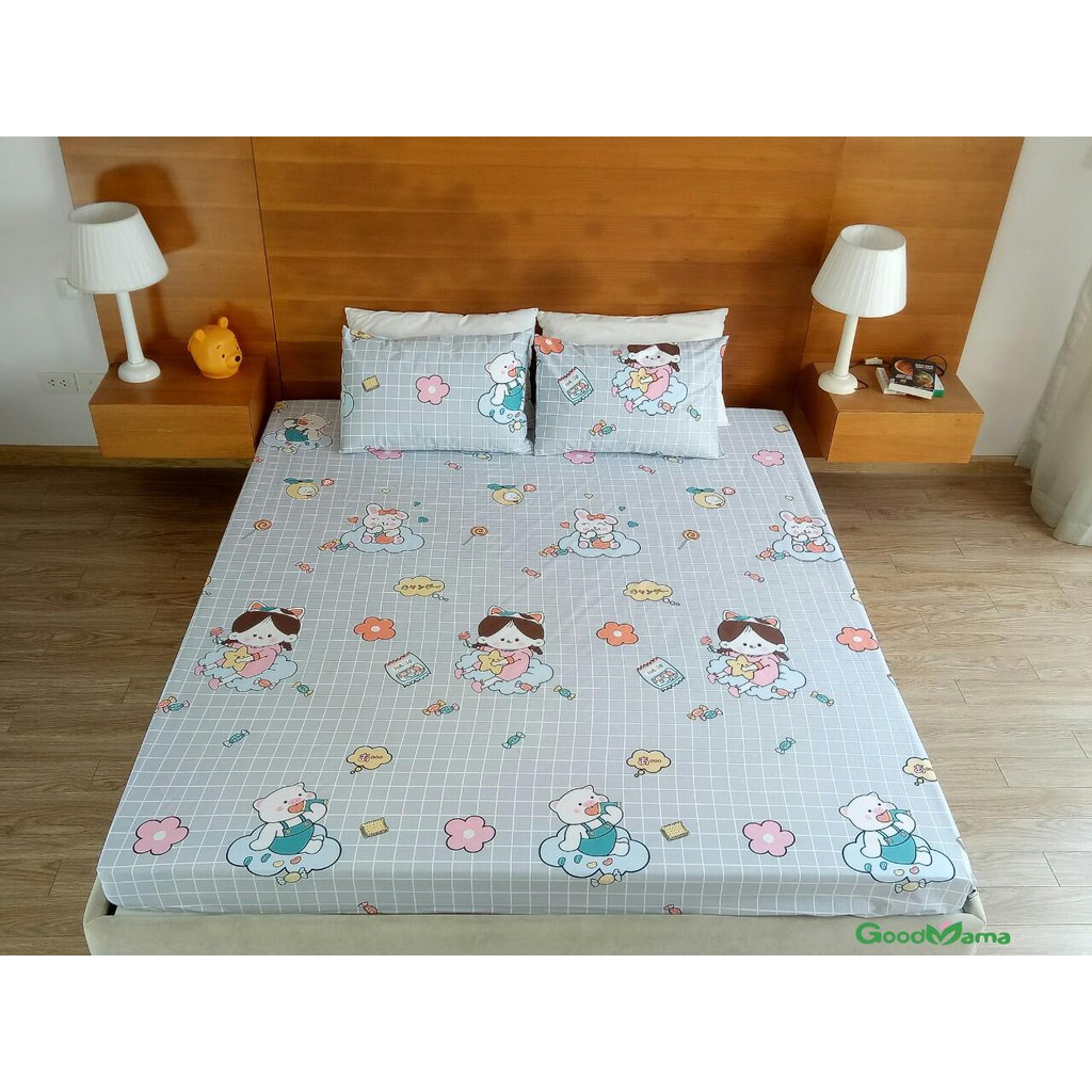 Ga Chống Thấm Cotton Cao Cấp Goodmama 2 Lớp: Loại 1