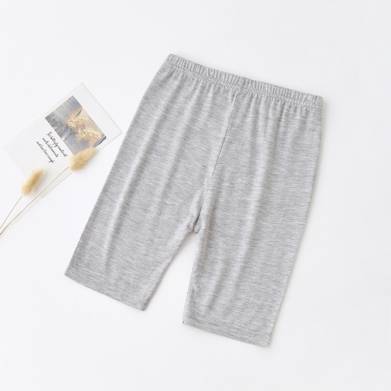 Quần legging đùi cho bé gái mùa hè chất cotton thoáng mát, quần cho bé gái 8-28kg