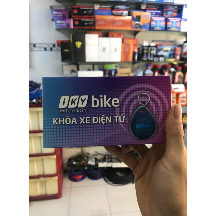 Bộ Chống Trộm Thẻ Từ Iky Bike Cho Xe Máy