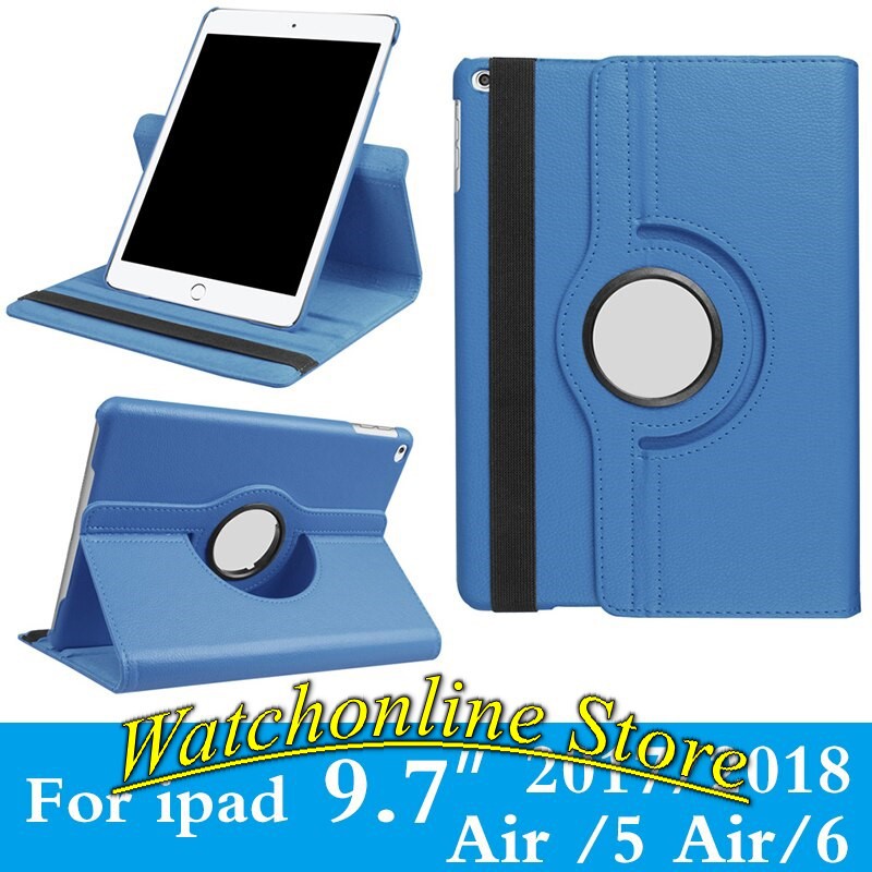 Bao da nắp gập xoay được 360 độ cho Ipad Air 1/2 / ipad 9.7 2017 2018 2016 9.7 pro 9.7pro