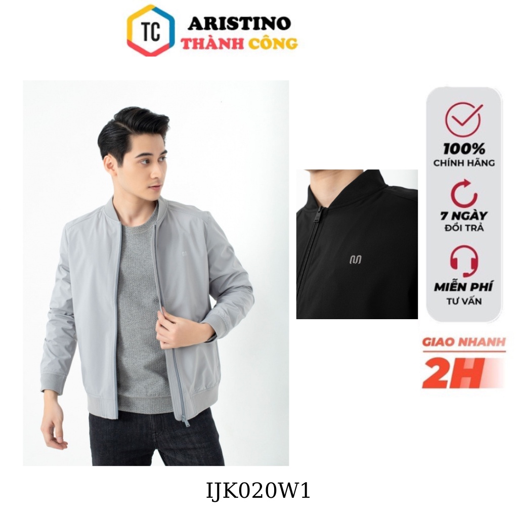 Áo khoác gió 2 lớp  Insidemen  from bomber bo gấu chống nhăn chống bụi IJK020W1