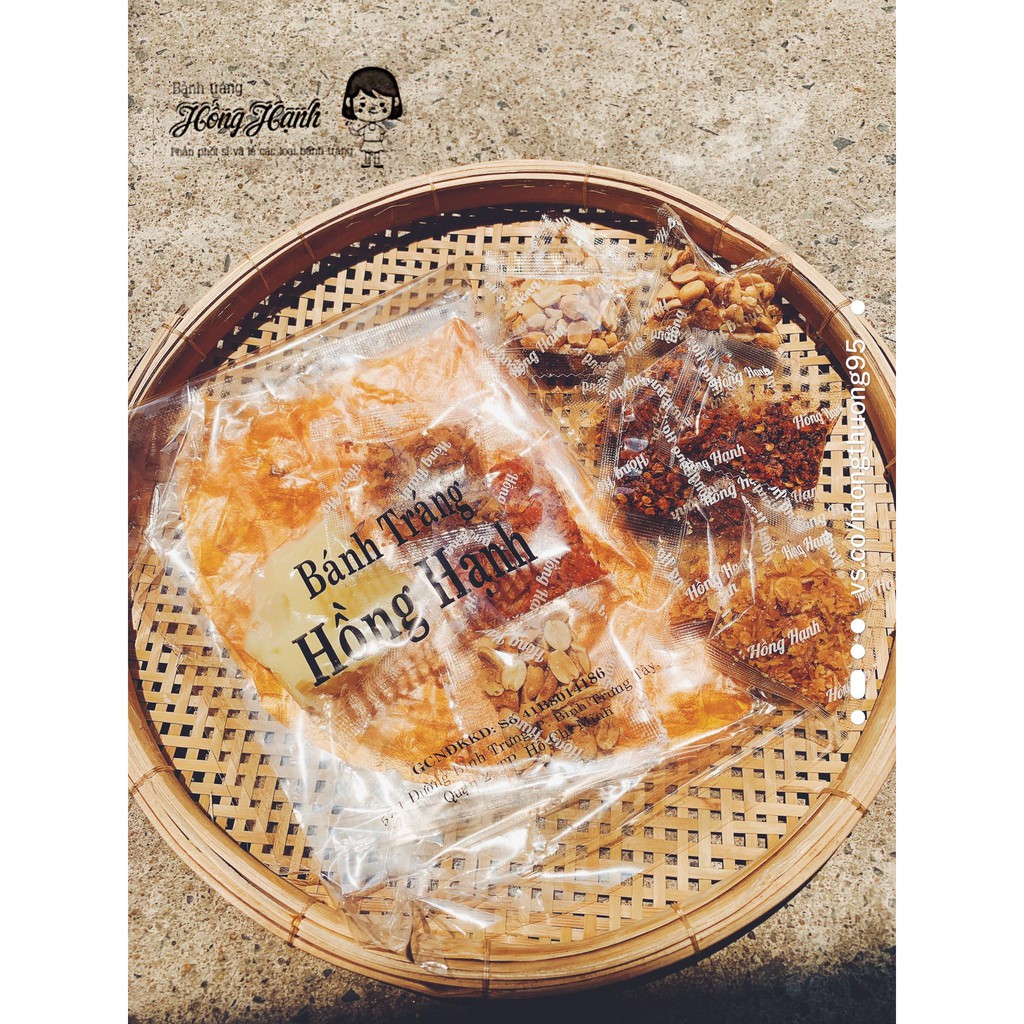 [Rẻ vô địch] Bánh tráng bơ Hồng Hạnh đặc biệt thơm ngon