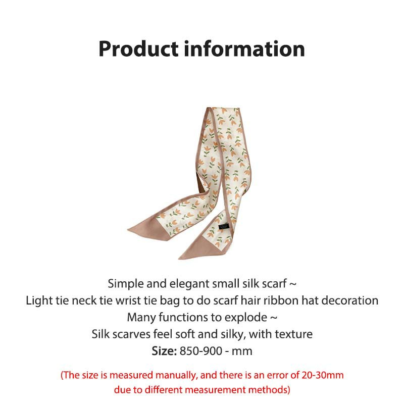 Khăn Quàng Cổ Bằng Lụa Màu Sắc Chất Lượng Cao