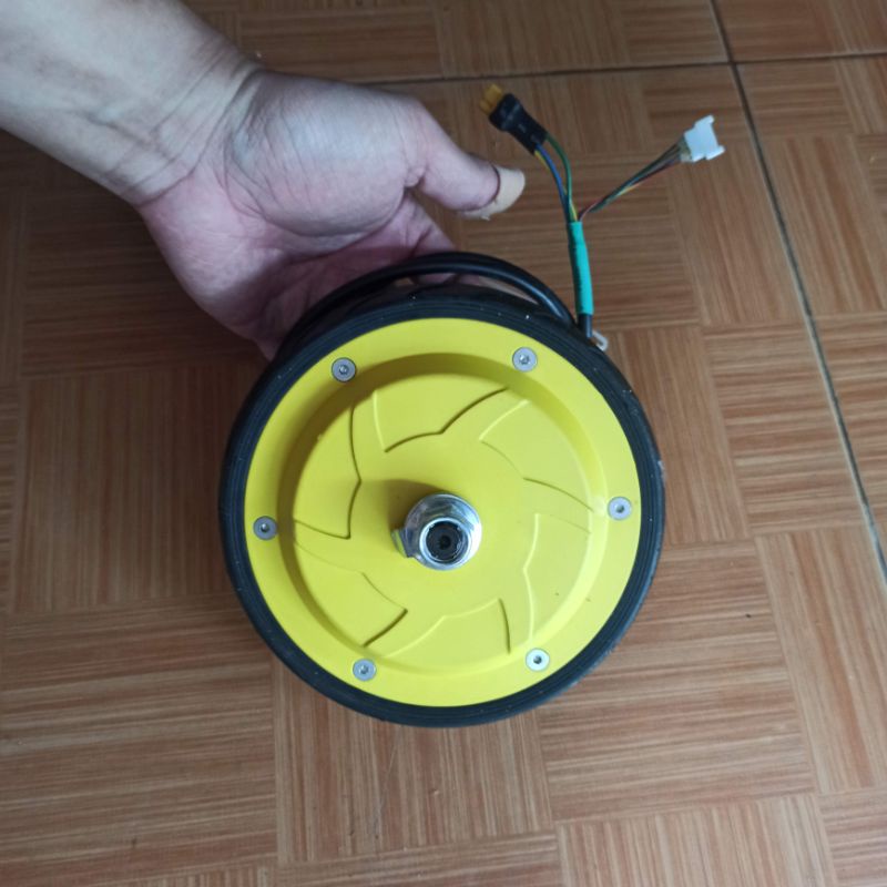 Combo 2 bánh xe scooter 6 inch vành nhôm
