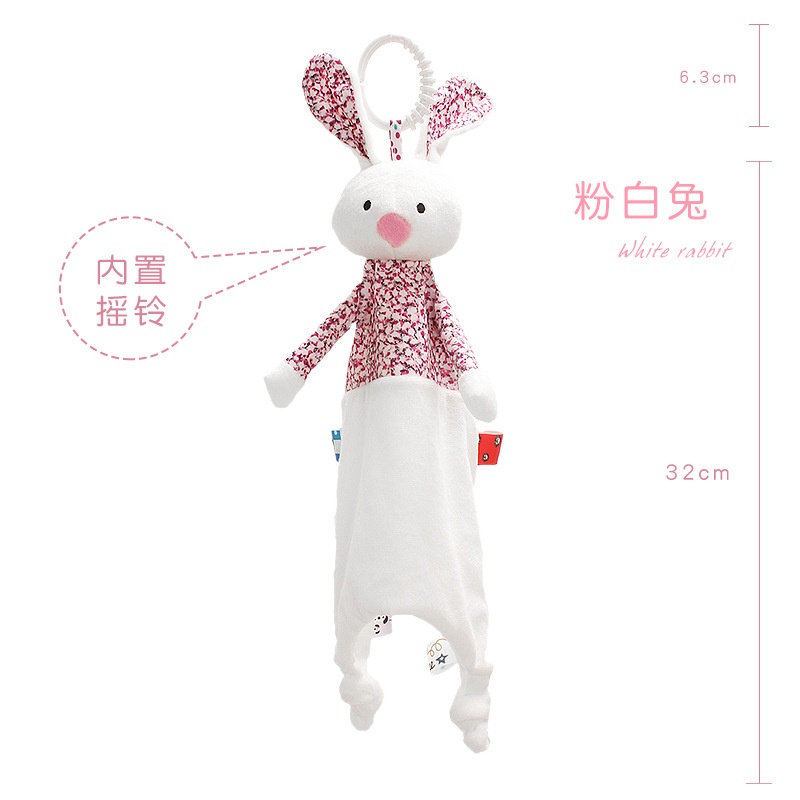 Khăn lông mềm mại thoải mái họa tiết động vật hoạt hình dễ thương cho bé