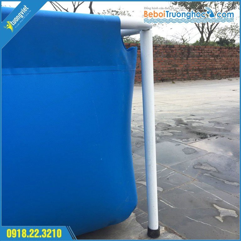 Bể Bơi Mini Lắp Ghép Khung Kim Loại KT: 3.1mx2.2mx0.8m - Ý Tưởng Việt