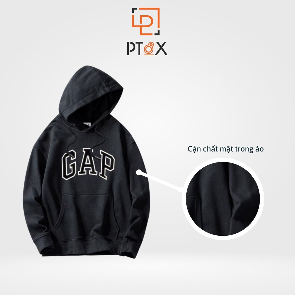 Áo hoodie G.AP Form Unisex Nam Nữ, Áo Hoodie nỉ dài tay thu đông