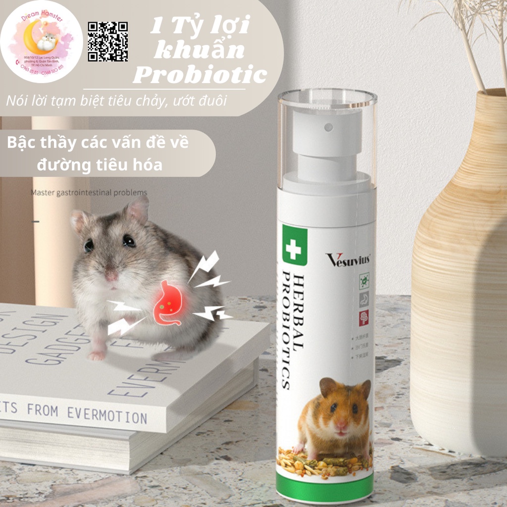 Herbal Probiotics-men tiêu hóa thảo dược cho Hamster-Jonsanty