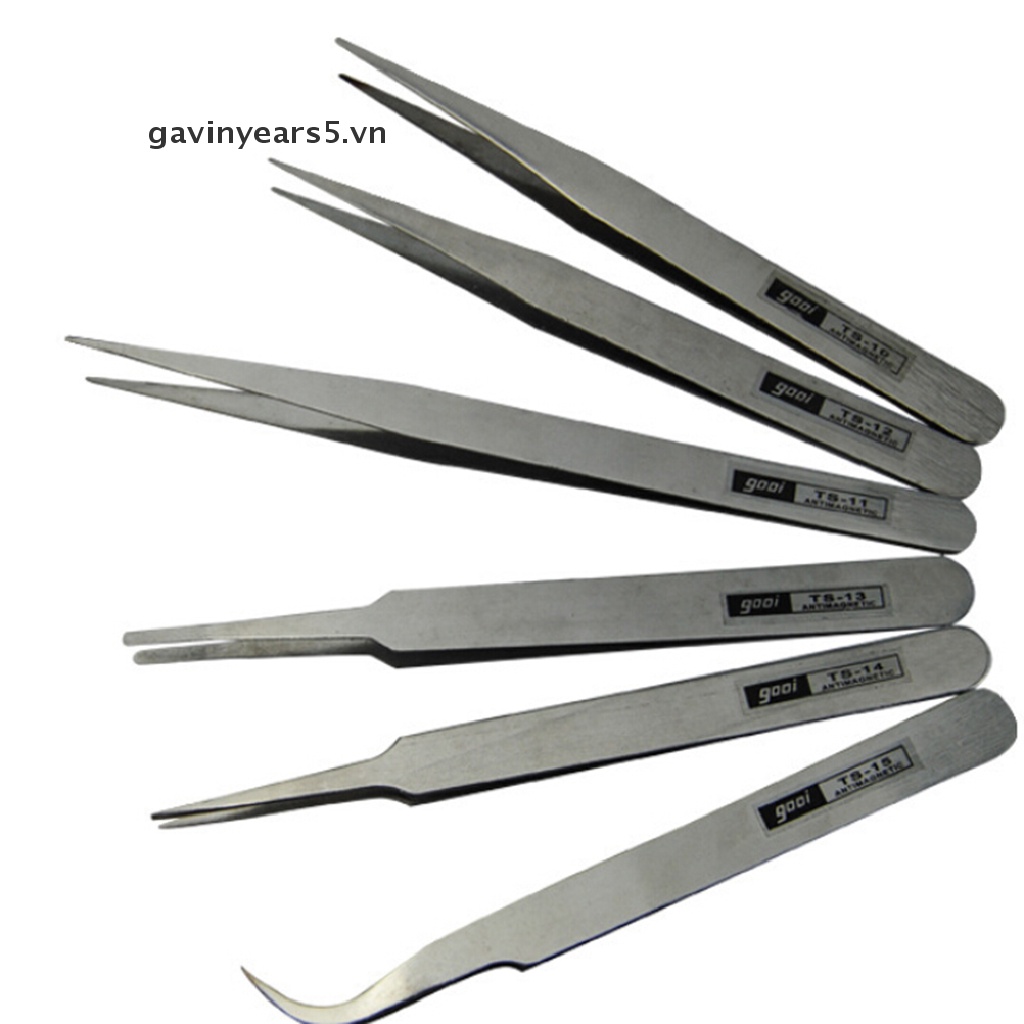 1 Nhíp Nam Châm Chất Liệu Thép Không Gỉ 1 Bộ Nhíp Chống Tĩnh Điện Bằng Thép Không Gỉ Mới 1pc Chuyên Nghiệp Mới Chống Tĩnh Điện