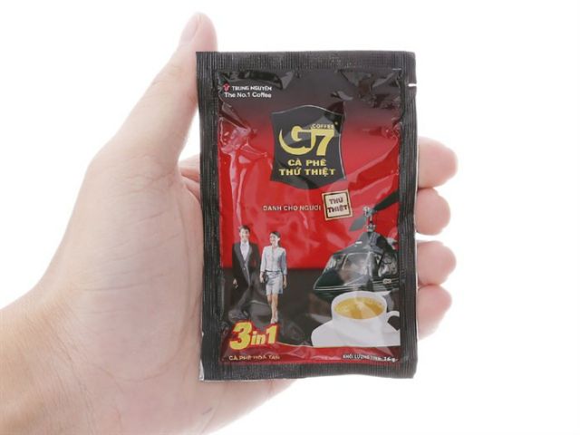 Cà phê G7 bịch 50 gói (tặng thêm 1 gói) 800g