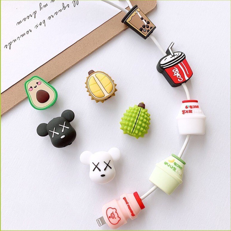 Thú cắn cáp bảo vệ sạc nhiều mẫu dễ thương cho bạn