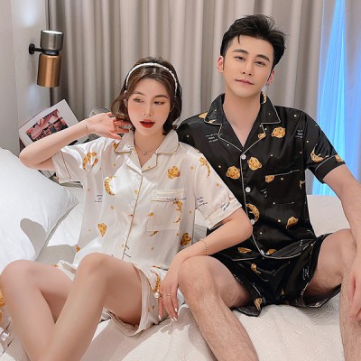 Đồ ngủ Pijama nam nữ cộc tay nhiều họa tiết