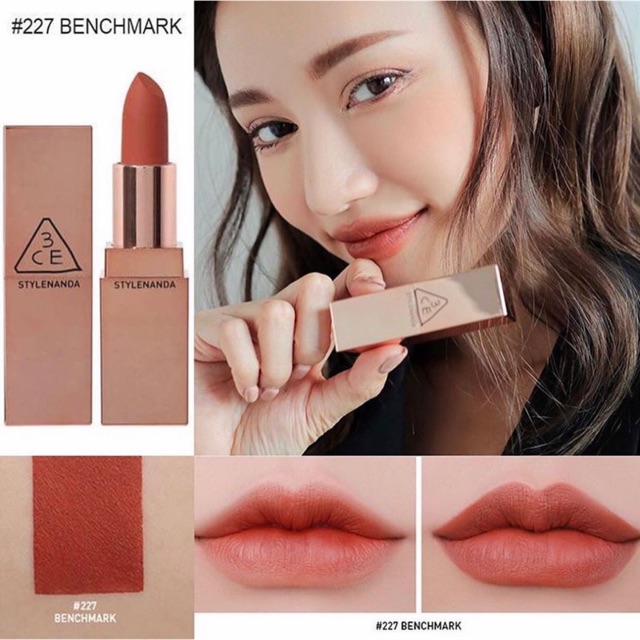 [Sẵn tại shop] 3CE Gold Matte