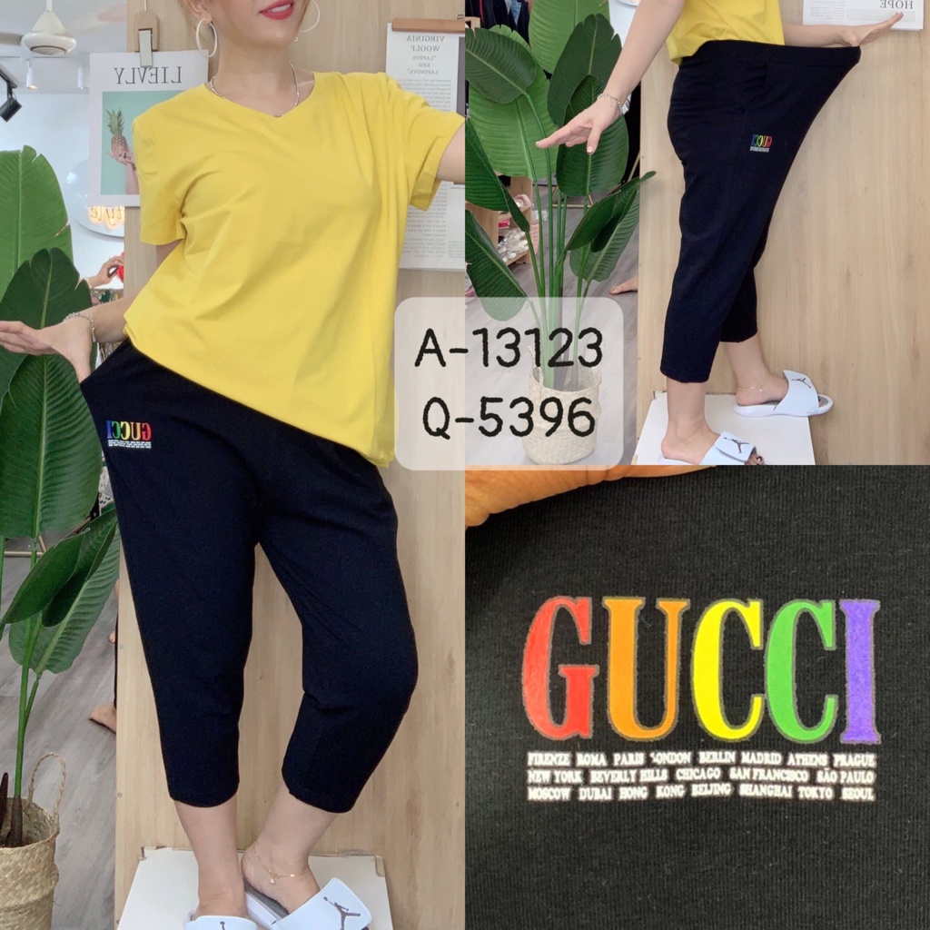 Quần thun lửng BIGSIZE Q.74 logo 5396,5397