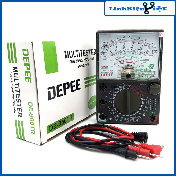 ĐỒNG HỒ MULTITESTER DE 960TR 300G (CÓ SẴN PIN)