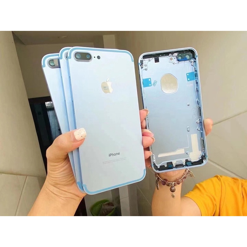 Vỏ độ iphone 7 plus vuông cạnh đủ phím