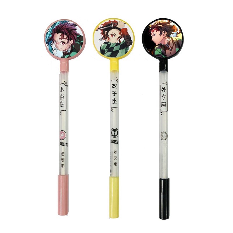 bút viết 2 cái kamado tanjirou kimetsu no yaiba