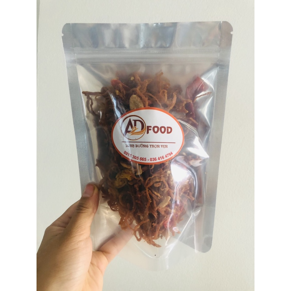 100g khô heo cháy tỏi