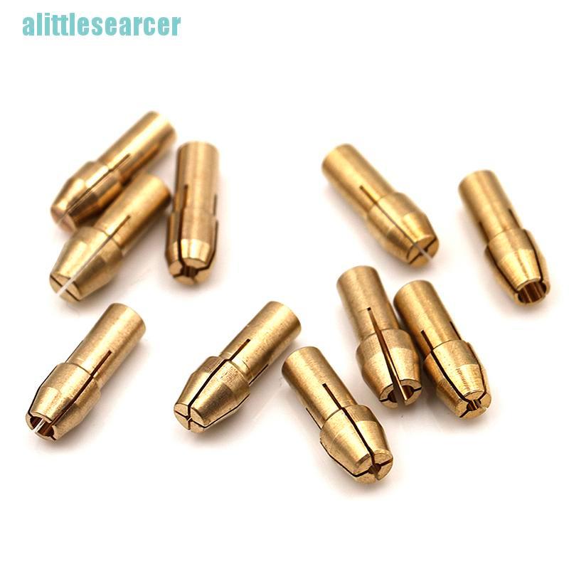 Set 10 Mũi Khoan Bằng Đồng 0.5-3.2mm 4.8mm Chuyên Dụng bits