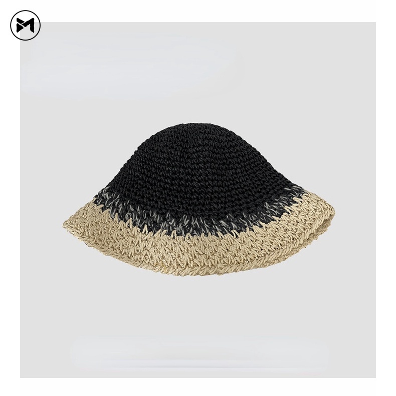 Mũ Cói Rộng Vành Chống Nắng Nhiều Màu Sắc Thời Trang Đi Biển Cho Nữ