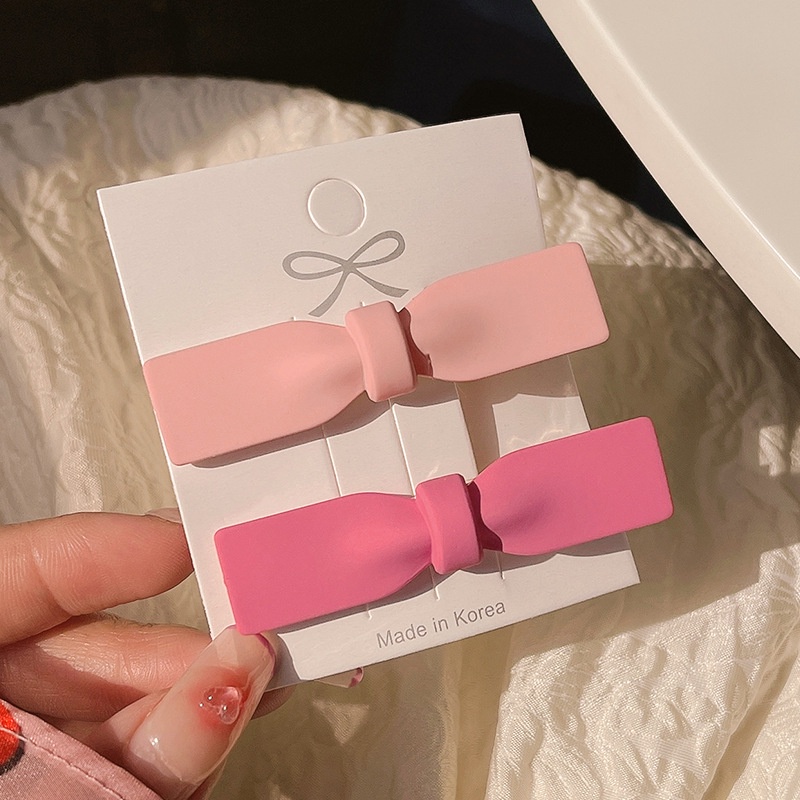 Kẹp Tóc Hình Mỏ Vịt Màu Hồng Dễ Thương Cho Bé Gái