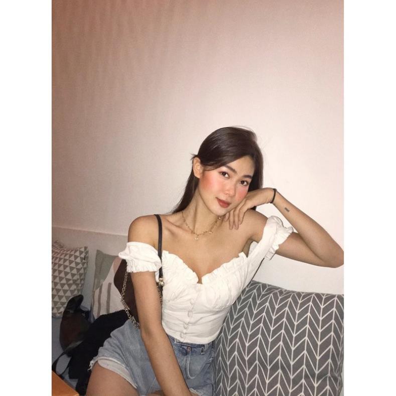 ÂME.STUDIO | Áo croptop kiểu tay lỡ - Fiona Croptop Đẹp 💝