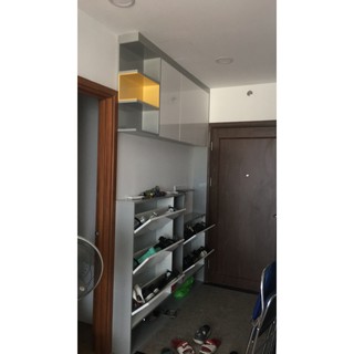 Phụ Kiện Giá Xoay Tủ Giày 1 tầng - inox