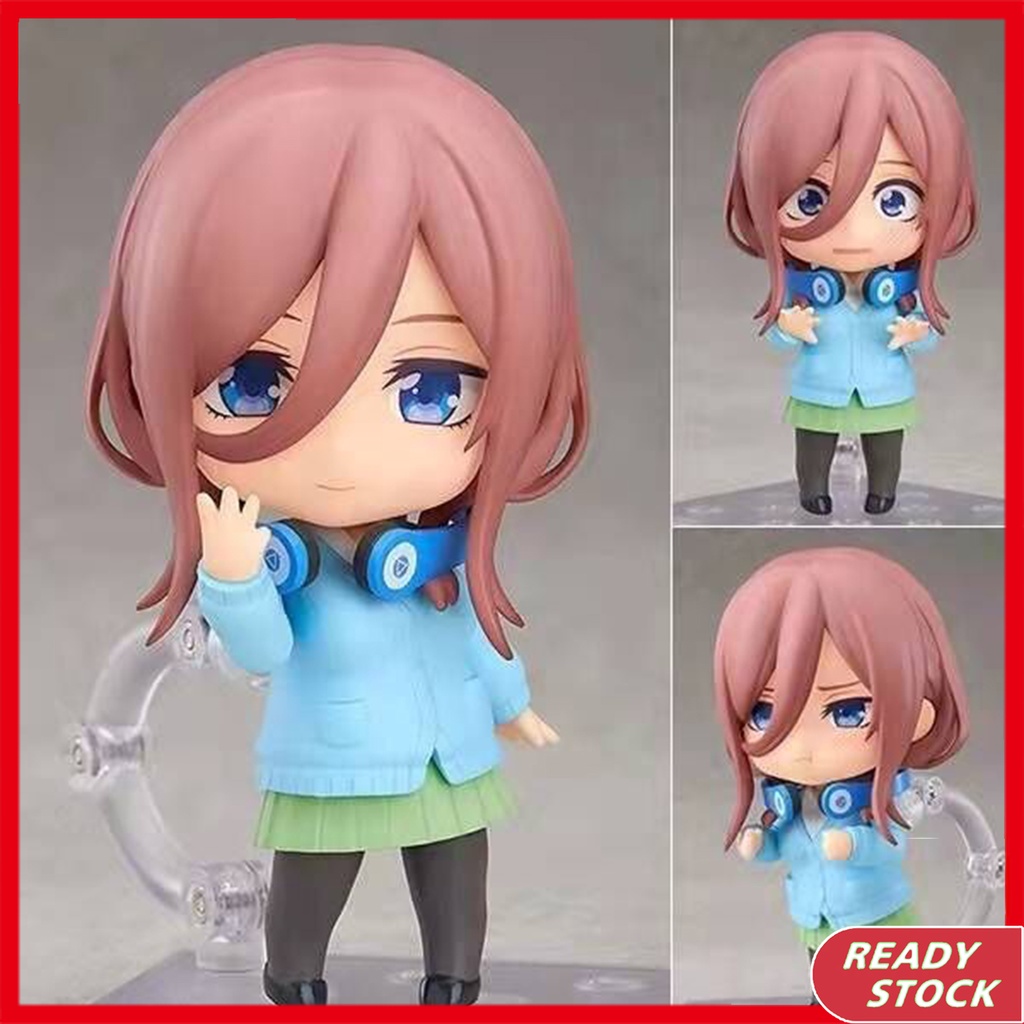 Mô hình nhân vật Nendoroid Nakano Miku mẫu 1306# bằng PVC